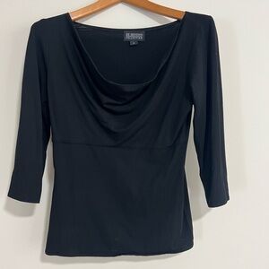 De Sentino Draped 3/4 Length Sleeve Shirt. Excellent Condition. Size S